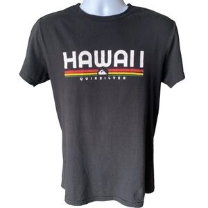 Quiksilver Hawaii Reggae Stripes Tee Shirt Men S Small Regular Fit